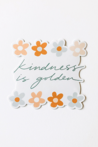 Kindness is Golden Sticker