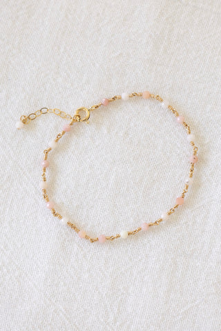 Pink Opal Endless Bracelet