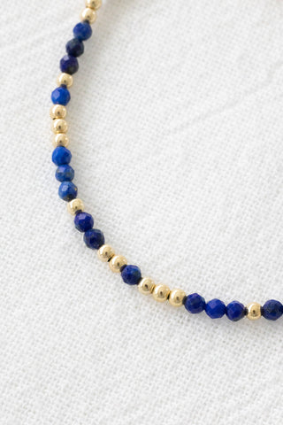 Lapis Lazuli Beaded Bracelet