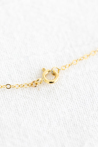 Sample Sale - Marigold Stamped Necklace