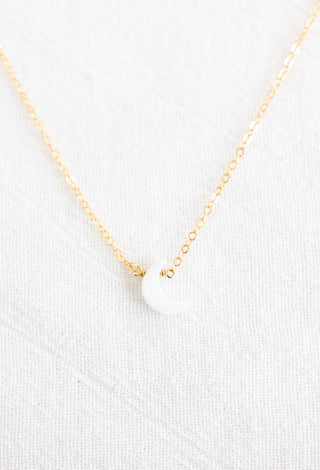 Sample Sale - Opal Moon Necklace