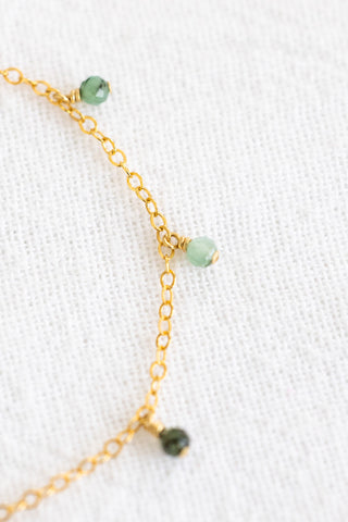 Emerald Drop Bracelet