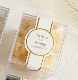 Gold Mini Flower Clips By Case
