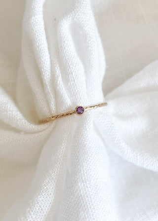 Sample Sale - Violet Ring
