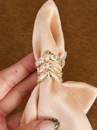 Chevron Rings