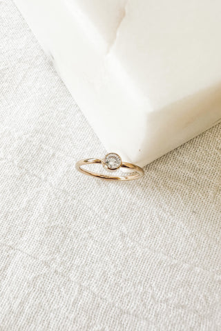 Thick CZ Ring
