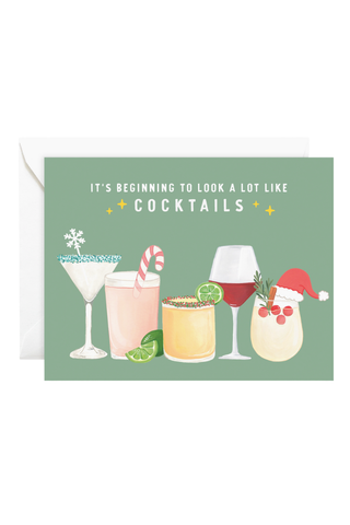 Festive Cocktails Card