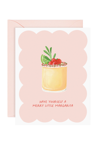 Merry Margarita Holiday Card