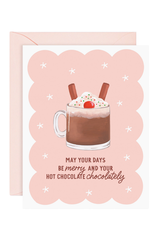 Merry & Chocolatey Holiday Card