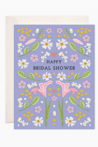 Liliac Bridal Shower Card