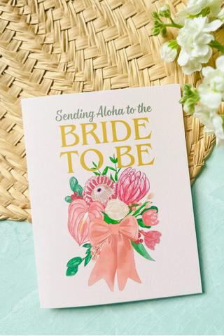 Bride To Be Greeting Card