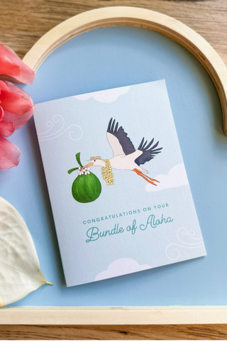 Bundle of Aloha Greeting Card