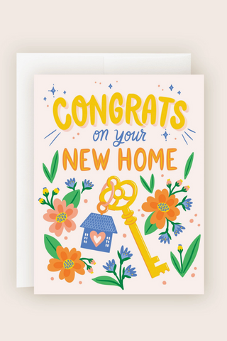 New Home or Apartment Congrats Card