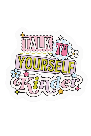 Talk To Yourself Kinder Sticker