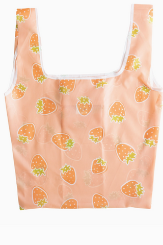 Strawberry Picking Reusable Bag