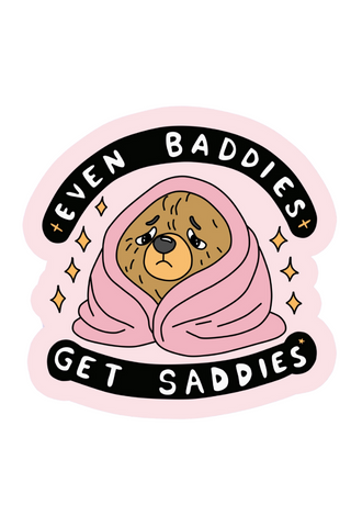 Bear Even Baddies Sticker