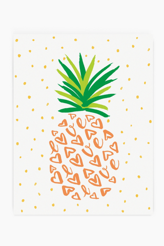 Pineapple Love Greeting Card