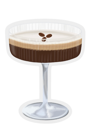 Espresso Martini Cocktail Sticker