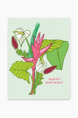 Birthday Gabi Bouquet Card