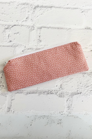 Red Polka Dot Pencil Pouch