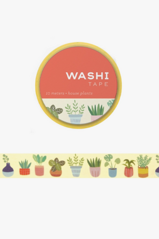 House Plants Washi Tape