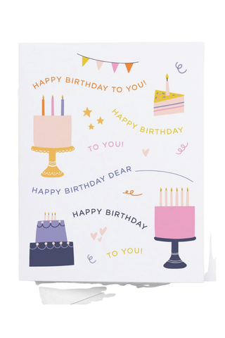 Happy Birthday Song Card