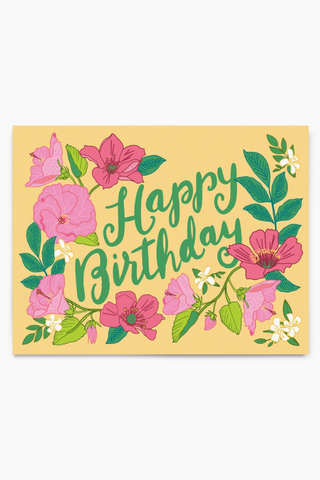 Birthday Summer Garden Card