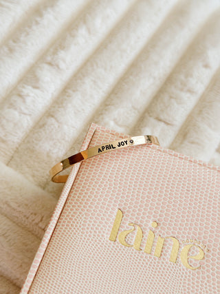 Custom Stamped Bangle Band