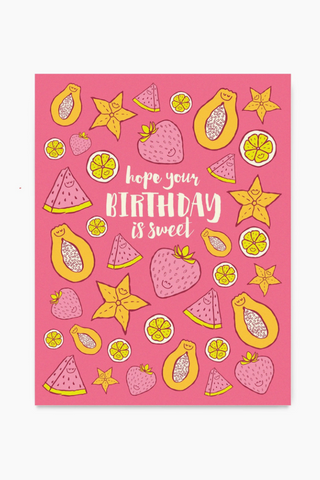 Birthday Sweet Greeting Card