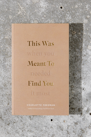 This Was Meant to Find You (When You Needed It Most) by Charlotte Freeman