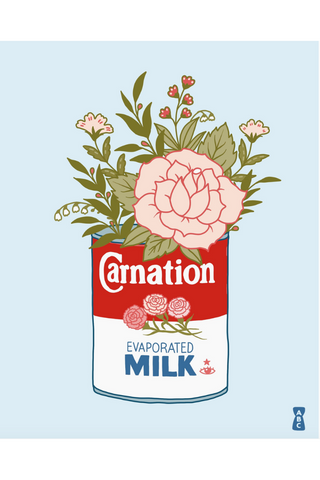 Carnation Milk Print - 8"x10"