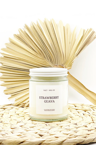 Strawberry Guava Soy Wax Candle