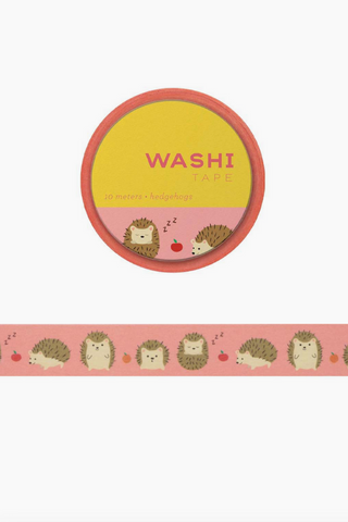 Hedgehogs Washi Tape