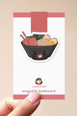 Ramen Magnetic Bookmark