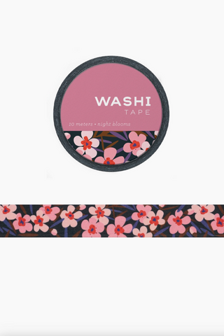 Night Blooms Washi Tape