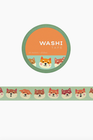 Shibas Washi Tape