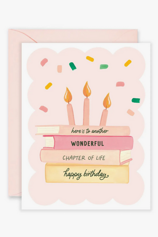 Chapter of Life Birthday Card