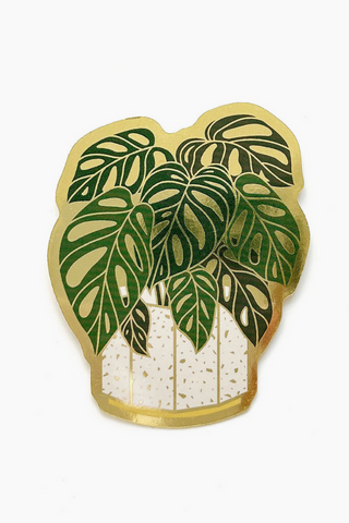 Swiss Monstera Sticker