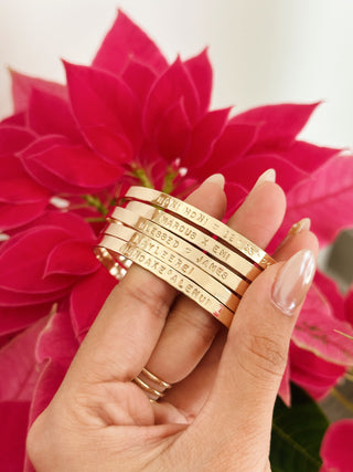 Custom Stamped Bangle Band