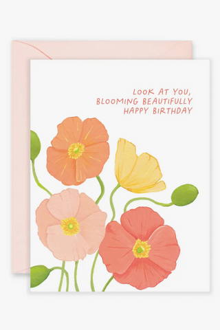 Blooming Beautifully Greeting Card