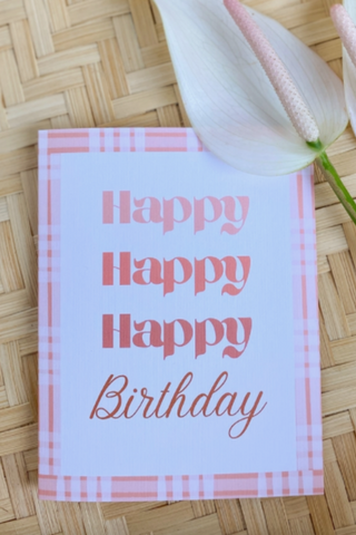 Palaka Happy Birthday Greeting Card