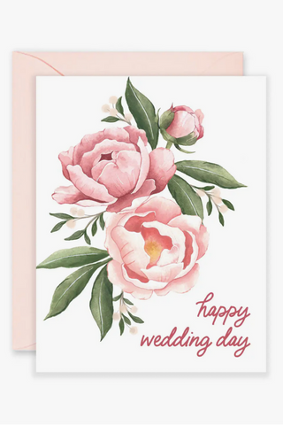 Wedding Bouquet Greeting Card