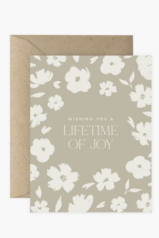 Lifetime of Joy Greeting Card