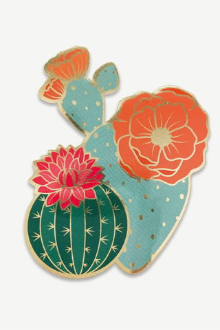 Blooming Cacti Sticker