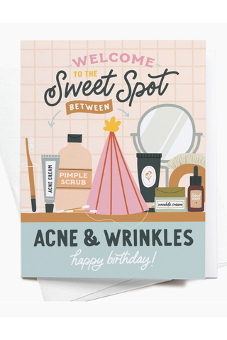 Sweet Spot Acne & Wrinkles Card
