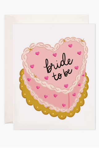 Bride Cake Greeting Card