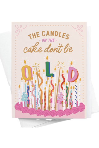 The Candles On The Cake Card