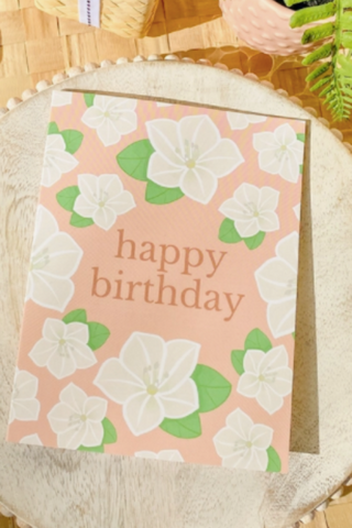 Pa'u O Hi'iaka Birthday Card