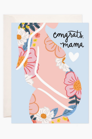 Congrats Mama Greeting Card