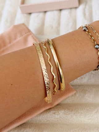 Plumeria Bangle